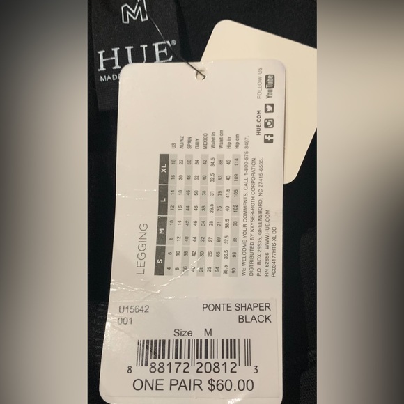 Hue Ponte Shaper Leggings NWT - Picture 4 of 5